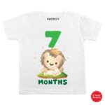 7 Months Lion Baby Outfit