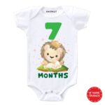 7 Months Lion Baby Outfit