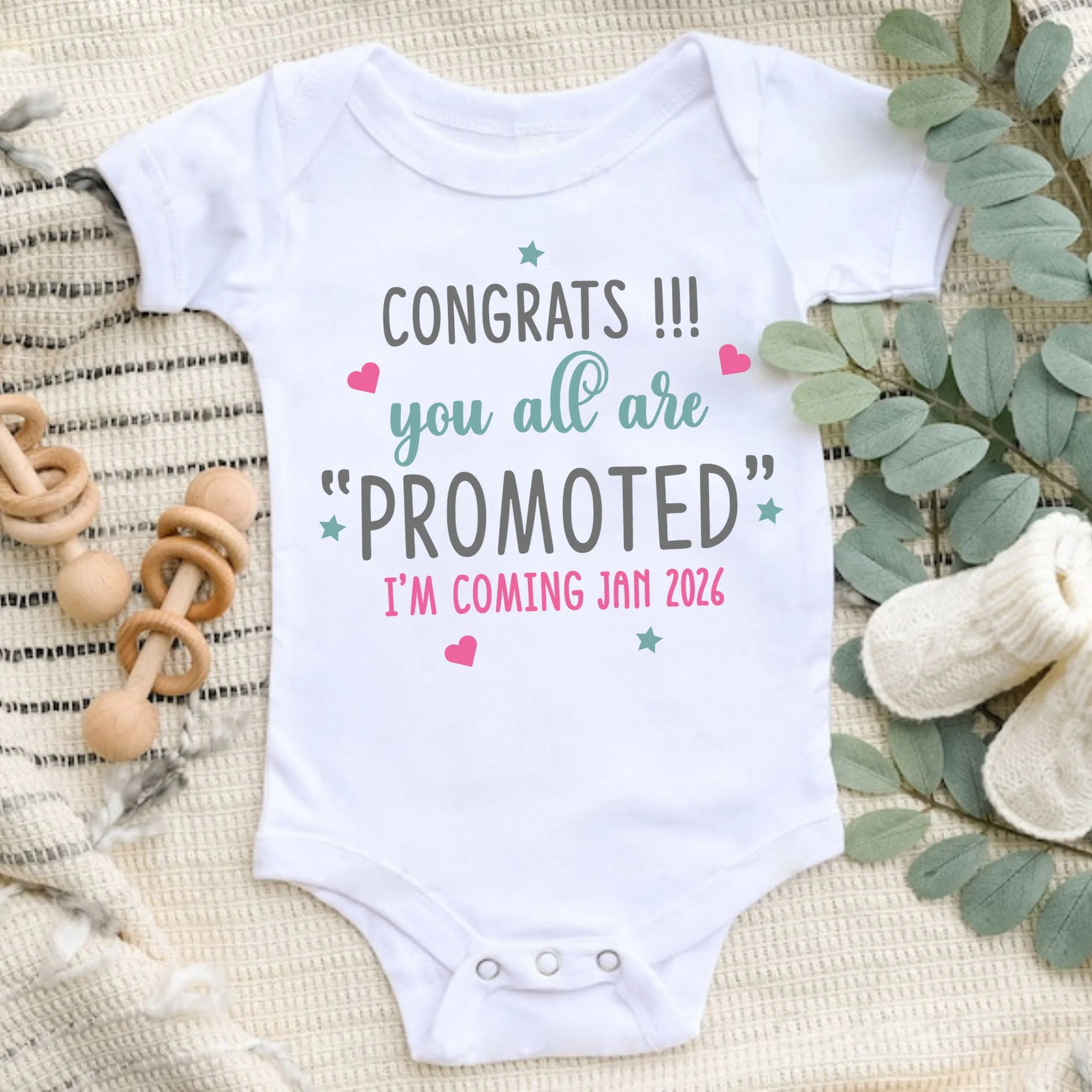 Pregnancy Announcement Made With Love Onesie Best Pregnancy