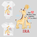Our First Mother’s Day Onesie & T-shirt