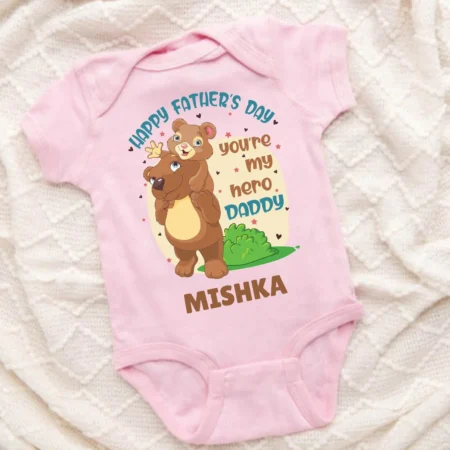 My Dad My Hero Baby T-shirt