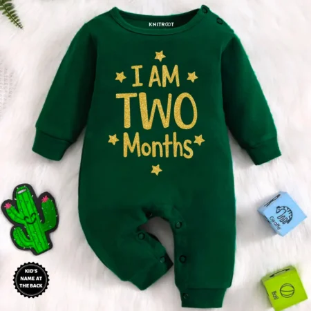 I Am 2 Months Customize Name Outfit