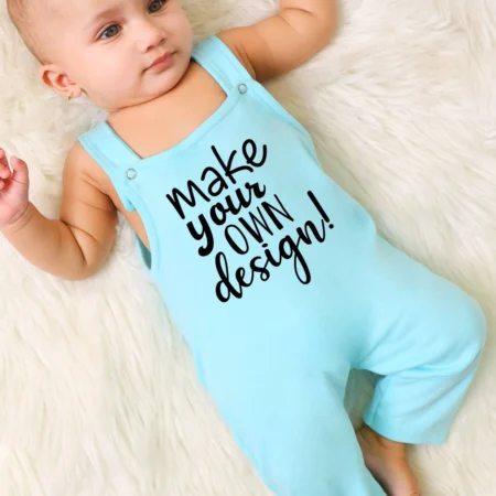 Blue Full-Length Customized Dungaree