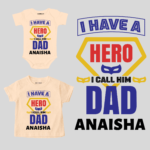 Cute Father’s Day baby clothes