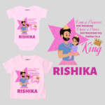 Daddy’s princess baby clothes