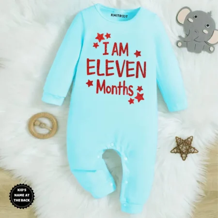 Customizable outlets milestone onesies