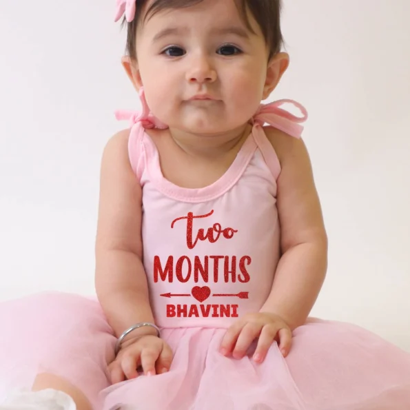 Two Months Tutu Onesie Newborn Clothing