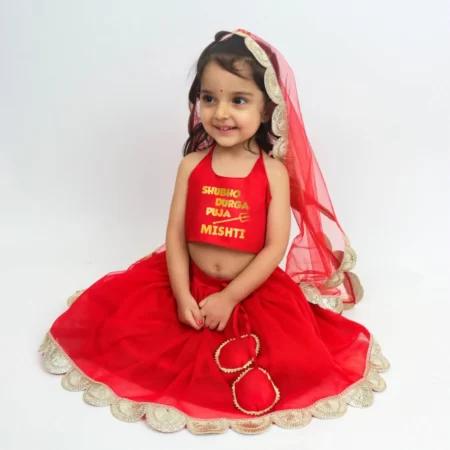 Portrait Beautiful Indian Girl Durga Idol Stock Photo 2358573183 |  Shutterstock