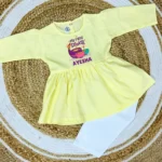 yellow frock for girls