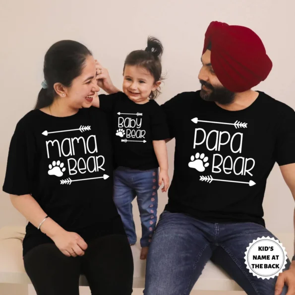 Bear Family Combo T-shirt
