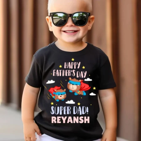 Happy Father's Day Super Dad Onesie and Tshirt