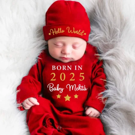 Born In Customise Year & Last Name Jumpsuit