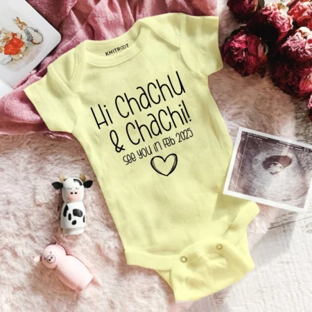Hi chachu & Chachi onesie