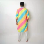 Multi Color Bandhani Print Outfits for Adults